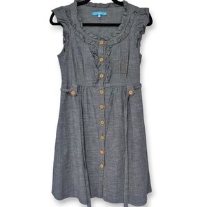 Whish Dress, Cotton Sleeveless Dress, Size Medium